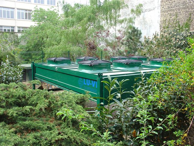 CREDIT AGRICOLE - Paris - France - EHL dry cooler special installation